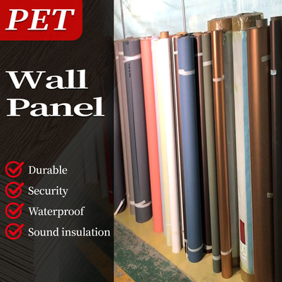 کیفیت PET محیط زیست دوستانه بامبو زغال سنگ PVC سنگ مرمر صفحه دیواری کارخانه