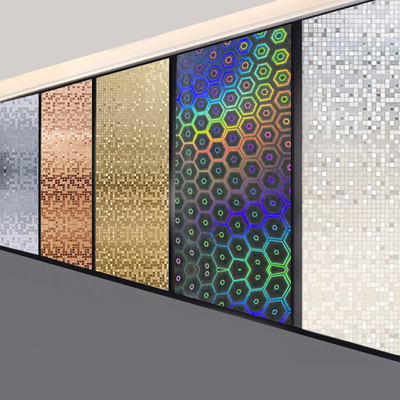کیفیت PVC Board Laser&Mosaic Series بامبو زغال چوب فنیر دیوار داخلی کارخانه
