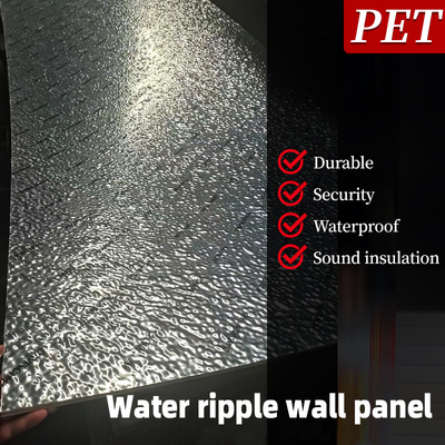کیفیت PET 3D پنل دیواری چوبی 8 میلی متری با چگالی بالا بامبو زغال چوبی کارخانه